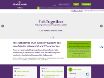 Thalidomide Trust Website